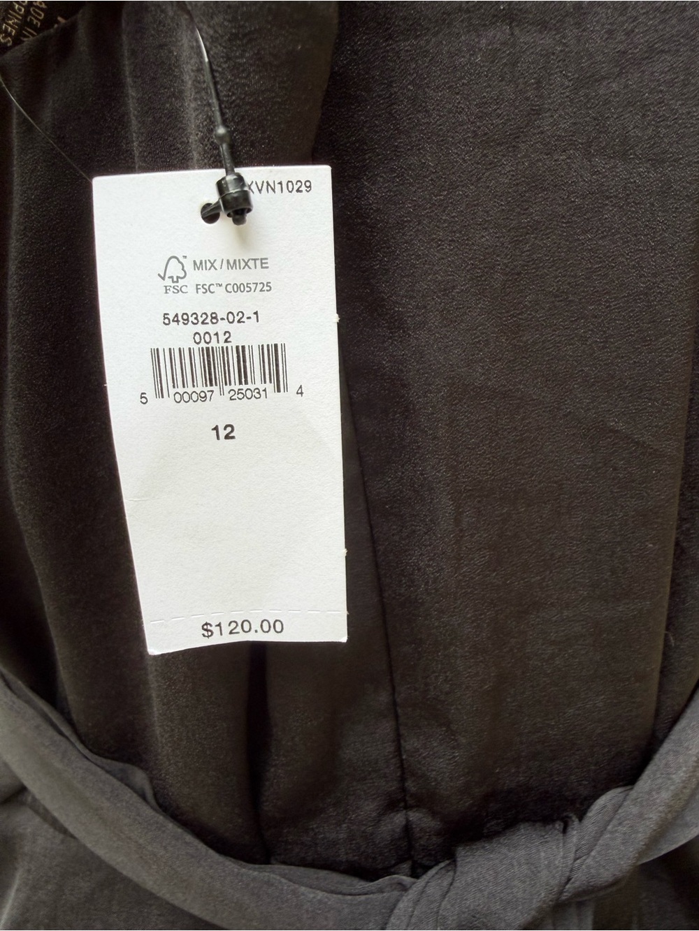 NWT Banana Republic WRAP-WAIST MAXI DRESS - Picture 8 of 8